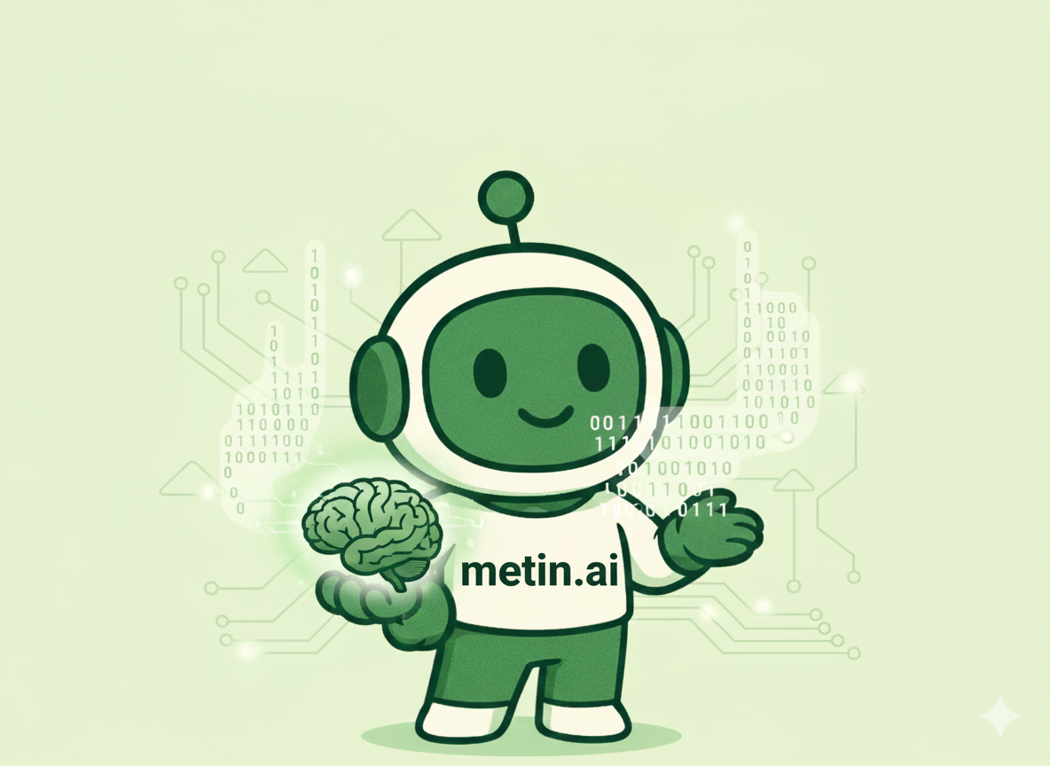 Darstellung Künstliche Intelligenz: Gehirn und binärer Code in Computerumgebung